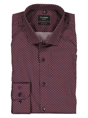 OLYMP Koszula "No 6 six" - Super Slim fit - w kolorze fioletowym rozmiar: 38