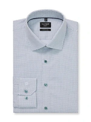OLYMP Koszula "No 6" - Super Slim - w kolorze błękitnym rozmiar: 38