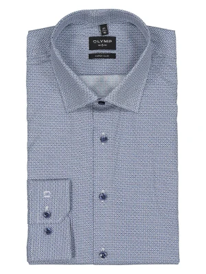 OLYMP Koszula "No 6" - Super Slim - w kolorze granatowym rozmiar: 40