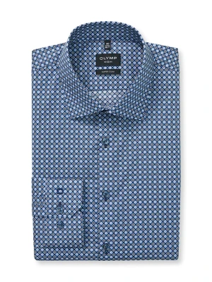 OLYMP Koszula "No 6" - Super Slim - w kolorze niebieskim rozmiar: 40