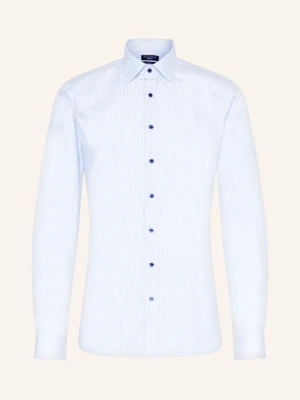 Olymp Koszula No. Six Super Slim Z Bardzo Długimi Rękawami blau