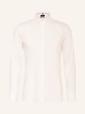 Olymp Koszula No. Six Super Slim Z Wywijanym Mankietem weiss