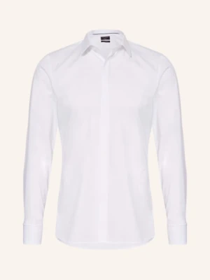Olymp Koszula No. Six Super Slim Z Wywijanym Mankietem weiss