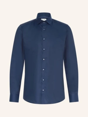 Olymp Koszula O Dopasowanym Kroju blau