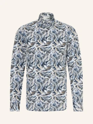 Olymp Koszula O Dopasowanym Kroju blau