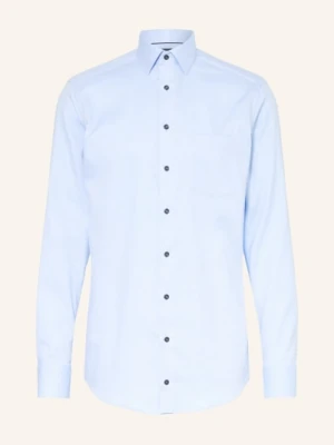 Olymp Koszula O Nowoczesnym Kroju blau
