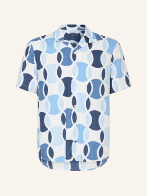 Olymp Koszula Resortowa Casual Regular Fit blau