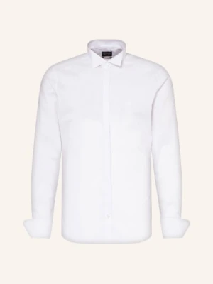 Olymp Koszula Smokingowa Level Five Body Fit Z Wywijanym Mankietem weiss