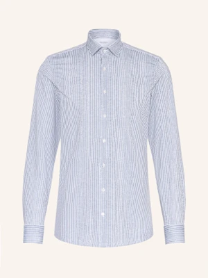 Olymp Koszula Z Dżerseju Level Five 24/Seven Body Fit blau