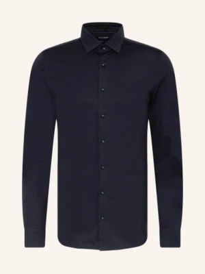 Olymp Koszula Z Dżerseju Level Five 24/Seven Body Fit blau