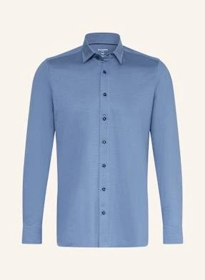 Olymp Koszula Z Dżerseju Luxor 24/Seven Modern Fit blau