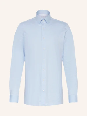 Olymp Koszula Z Dżerseju Luxor 24/Seven Modern Fit blau