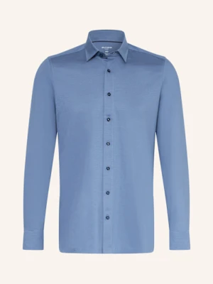 Olymp Koszula Z Dżerseju Luxor 24/Seven Modern Fit blau