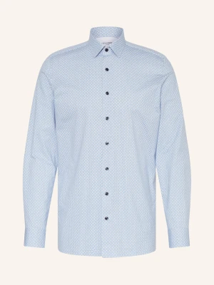 Olymp Koszula Z Dżerseju Luxor 24 / Seven Modern Fit blau JASNONIEBIESKI