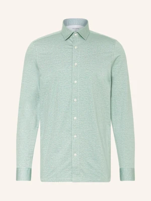 Olymp Koszula Z Dżerseju Luxor 24/Seven Modern Fit gruen