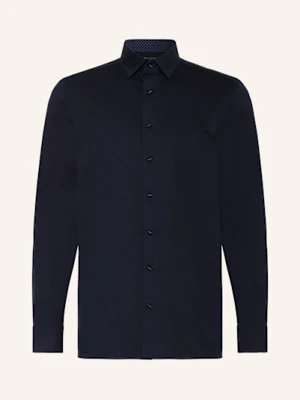 Olymp Koszula Z Dżerseju Luxor Modern Fit blau