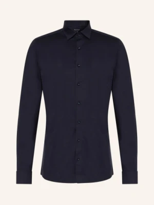 Olymp Koszula Z Dżerseju No. Six 24/Seven Super Slim blau