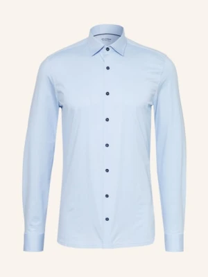 Olymp Koszula Z Dżerseju No. Six 24/Seven Super Slim blau