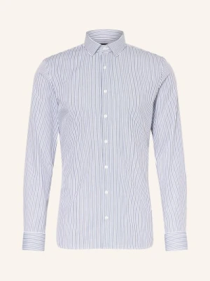 Olymp Koszula Z Dżerseju Nr Six 24/Seven Super Slim blau