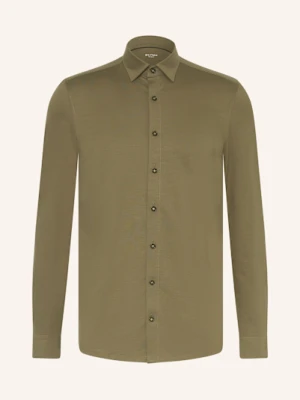 Olymp Koszula Z Dżerseju No. Six 24/Seven Super Slim gruen