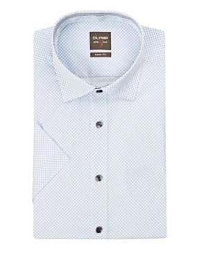 Olymp Koszula Z Krótkim Rękawem Level Five Body Fit blau