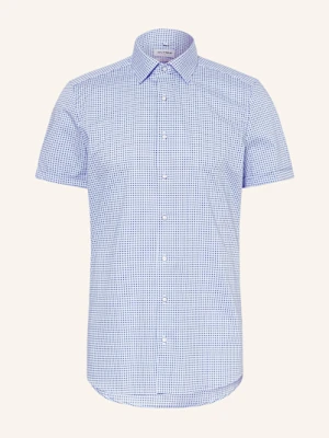 Olymp Koszula Z Krótkim Rękawem Level Five Body Fit blau