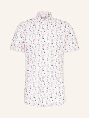 Olymp Koszula Z Krótkim Rękawem Level Five Body Fit weiss