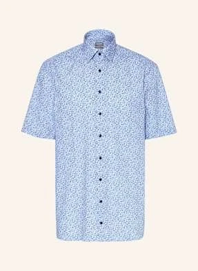 Olymp Koszula Z Krótkim Rękawem Luxor Comfort Fit blau
