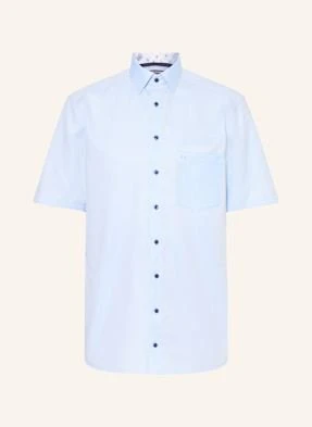 Olymp Koszula Z Krótkim Rękawem Luxor Comfort Fit blau