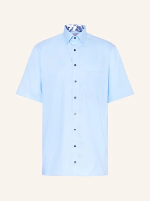 Olymp Koszula Z Krótkim Rękawem Luxor Comfort Fit blau
