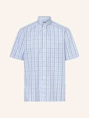 Olymp Koszula Z Krótkim Rękawem Luxor Comfort Fit blau