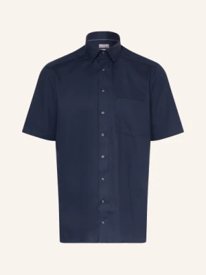 Olymp Koszula Z Krótkim Rękawem Luxor Comfort Fit blau