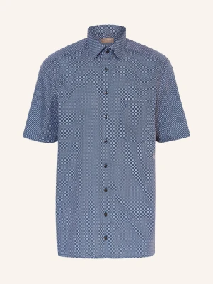 Olymp Koszula Z Krótkim Rękawem Luxor Comfort Fit blau