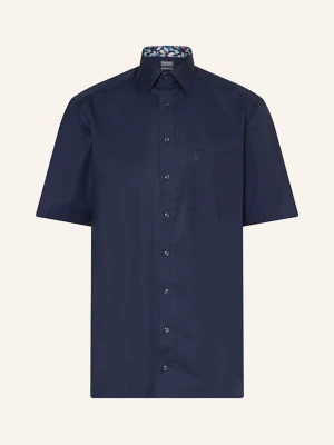 Olymp Koszula Z Krótkim Rękawem Luxor Comfort Fit blau GRANATOWY