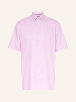 Olymp Koszula Z Krótkim Rękawem Luxor Comfort Fit pink