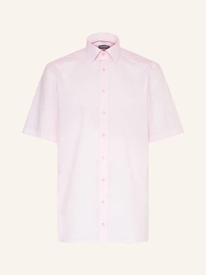Olymp Koszula Z Krótkim Rękawem Luxor Comfort Fit rosa