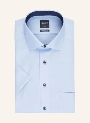Olymp Koszula Z Krótkim Rękawem Luxor Modern Fit blau