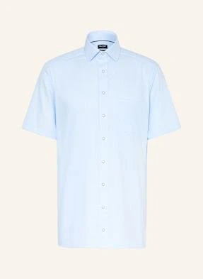 Olymp Koszula Z Krótkim Rękawem Luxor Modern Fit blau