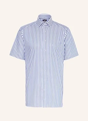 Olymp Koszula Z Krótkim Rękawem Luxor Modern Fit blau