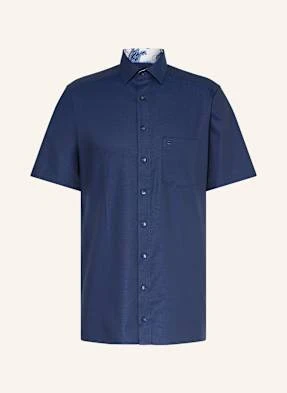 Olymp Koszula Z Krótkim Rękawem Luxor Modern Fit blau