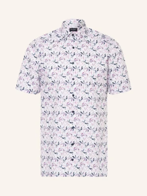 Olymp Koszula Z Krótkim Rękawem Luxor Modern Fit rosa
