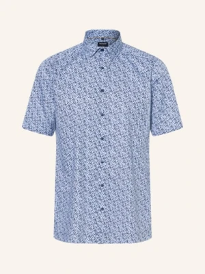 Olymp Koszula Z Krótkim Rękawem Luxor O Nowoczesnym Kroju blau