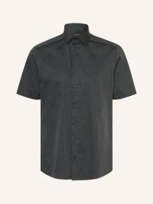 Olymp Koszula Z Krótkim Rękawem Luxor O Nowoczesnym Kroju silber