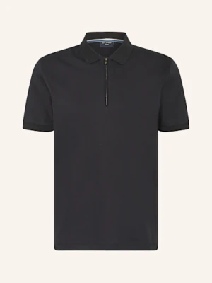 Olymp Koszulka Polo Z Dżerseju Casual Comfort Fit schwarz