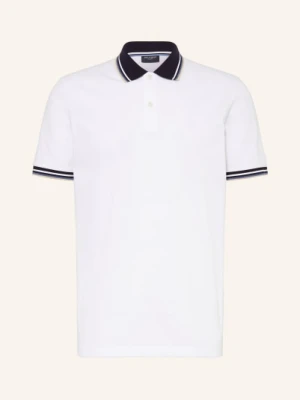 Olymp Koszulka Polo Z Piki Casual Fit weiss