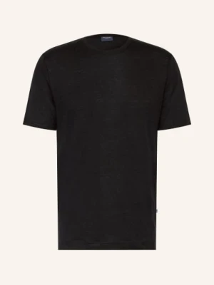 Olymp Koszulka Z Lnu schwarz