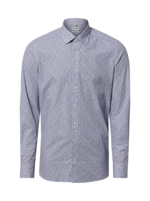 Olymp Level Five Koszula łatwa w prasowaniu Mężczyźni Slim Fit Bawełna niebieski|różowy|biały