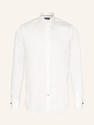 Olymp Signature Koszula Smokingowa Tailored Fit Z Wywijanym Mankietem weiss