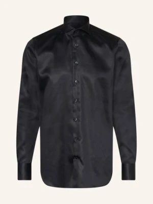 Olymp Signature Koszula Tailored Fit schwarz