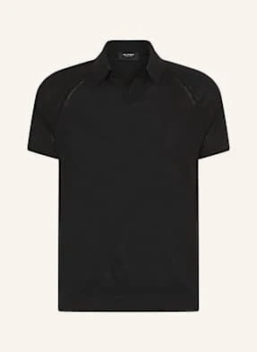 Olymp Signature Koszulka Polo Z Dzianiny schwarz